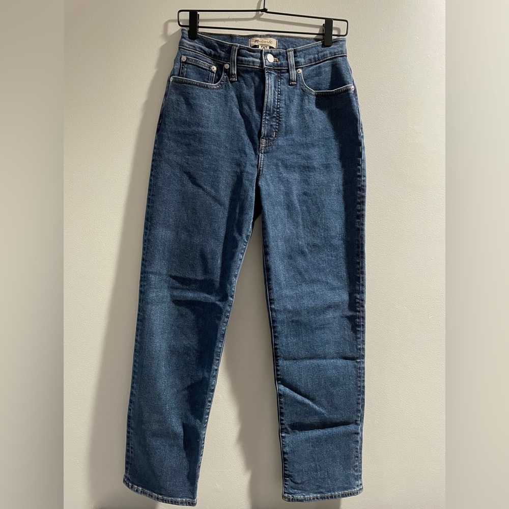 Madewell Perfect Vintage Straight Jean: Instacozy Edition, Size 26x28 EUC